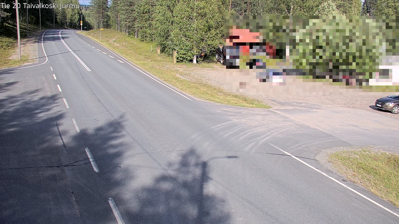 Kelikamerat Kuva Tie 20 Taivalkoski, Jurmu, Taivalkoski, Pohjois-Pohjanmaa