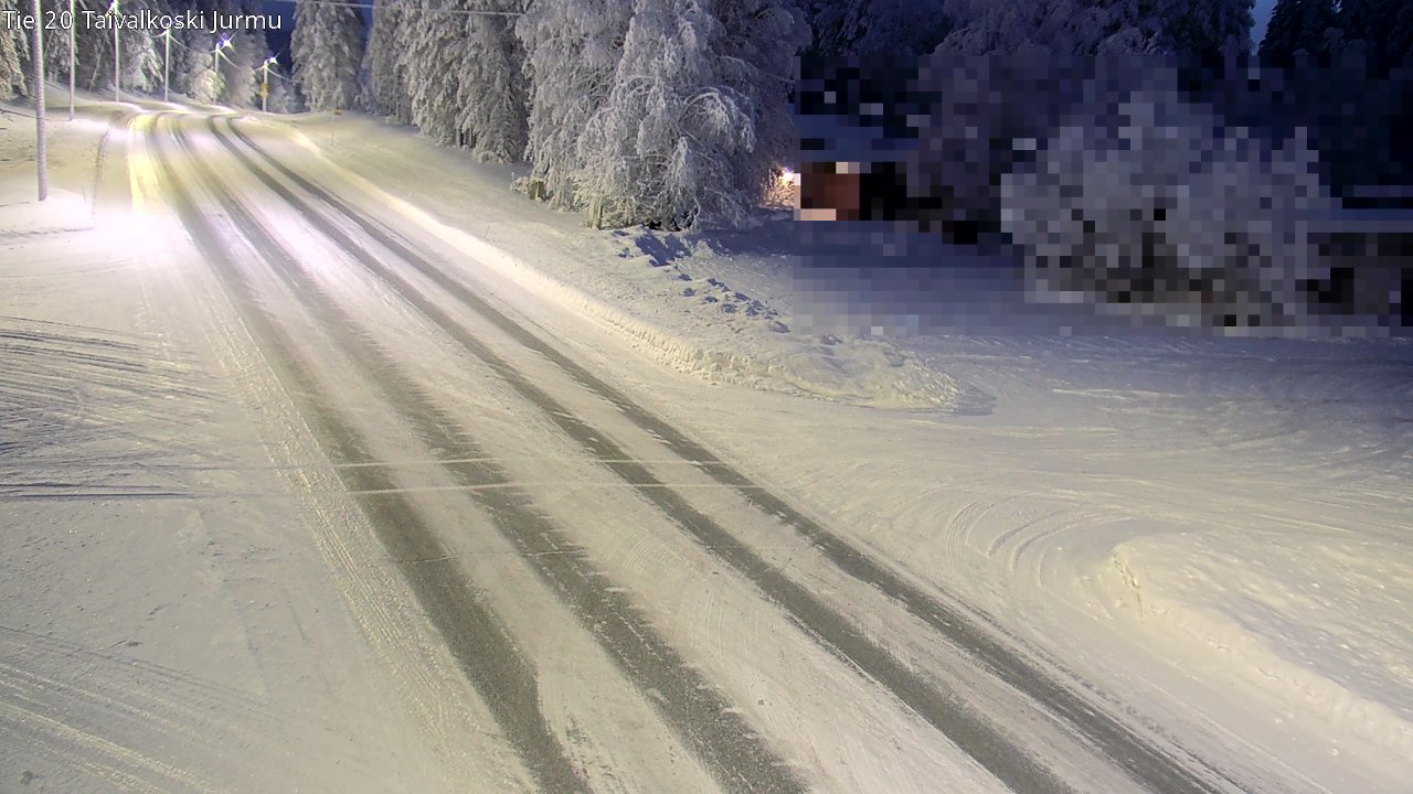 Kelikamerat Kuva Tie 20 Taivalkoski, Jurmu, Taivalkoski, Pohjois-Pohjanmaa