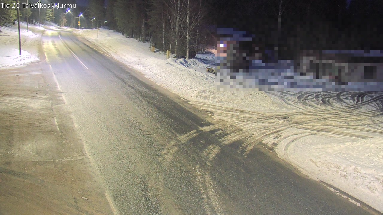 Kelikamerat Kuva Tie 20 Taivalkoski, Jurmu, Taivalkoski, Pohjois-Pohjanmaa