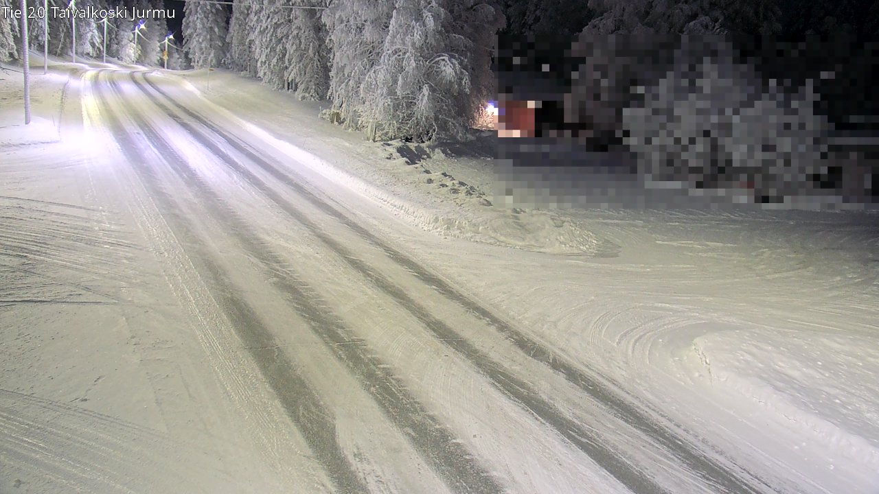 Kelikamerat Kuva Tie 20 Taivalkoski, Jurmu, Taivalkoski, Pohjois-Pohjanmaa