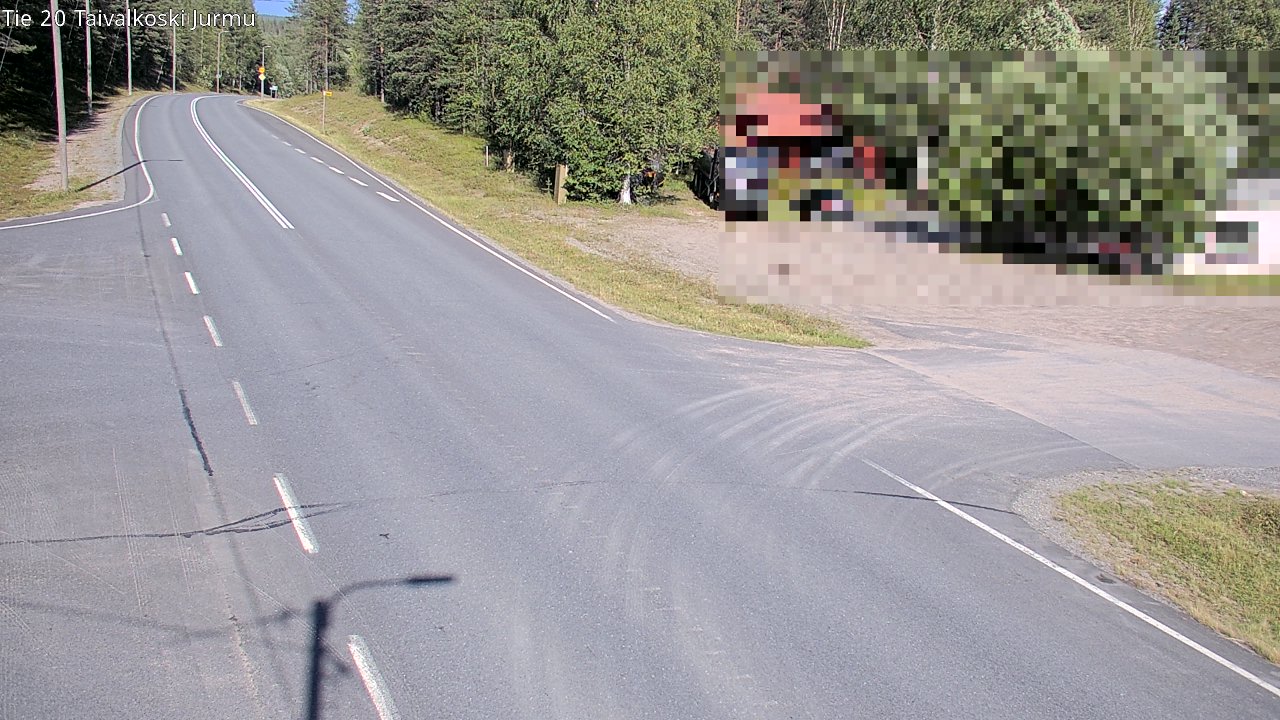 Kelikamerat Kuva Tie 20 Taivalkoski, Jurmu, Taivalkoski, Pohjois-Pohjanmaa