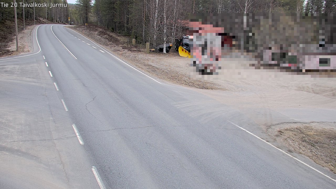Kelikamerat Kuva Tie 20 Taivalkoski, Jurmu, Taivalkoski, Pohjois-Pohjanmaa
