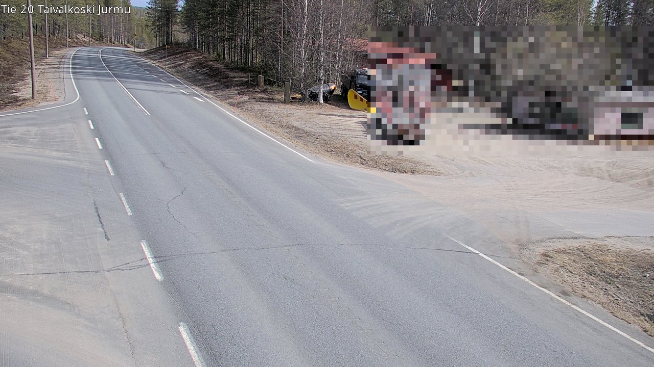 Kelikamerat Kuva Tie 20 Taivalkoski, Jurmu, Taivalkoski, Pohjois-Pohjanmaa