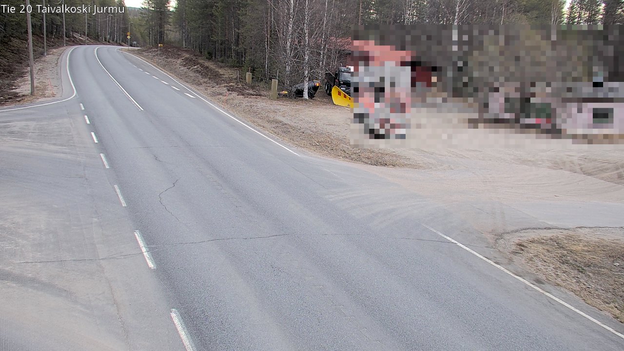 Kelikamerat Kuva Tie 20 Taivalkoski, Jurmu, Taivalkoski, Pohjois-Pohjanmaa