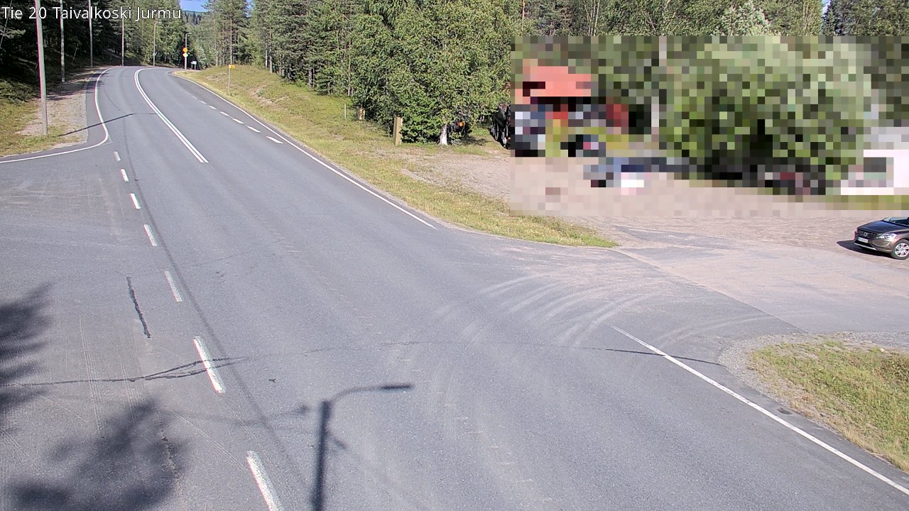 Kelikamerat Kuva Tie 20 Taivalkoski, Jurmu, Taivalkoski, Pohjois-Pohjanmaa