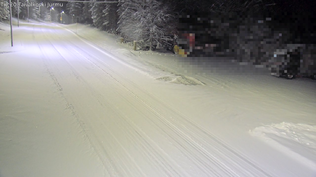 Kelikamerat Kuva Tie 20 Taivalkoski, Jurmu, Taivalkoski, Pohjois-Pohjanmaa