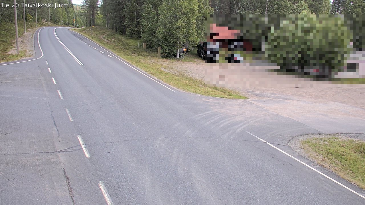 Kelikamerat Kuva Tie 20 Taivalkoski, Jurmu, Taivalkoski, Pohjois-Pohjanmaa