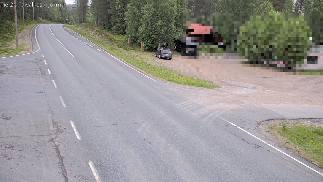 Kelikamerat Kuva Tie 20 Taivalkoski, Jurmu, Taivalkoski, Pohjois-Pohjanmaa