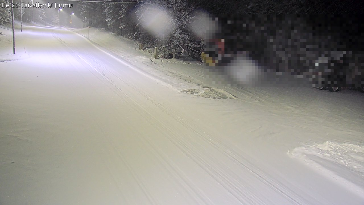 Kelikamerat Kuva Tie 20 Taivalkoski, Jurmu, Taivalkoski, Pohjois-Pohjanmaa