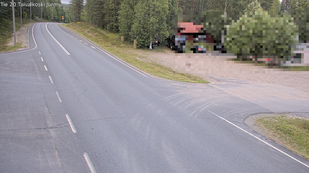 Kelikamerat Kuva Tie 20 Taivalkoski, Jurmu, Taivalkoski, Pohjois-Pohjanmaa