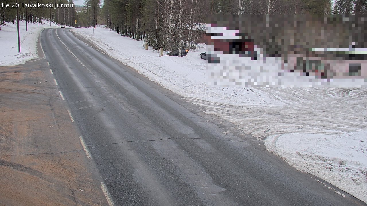 Kelikamerat Kuva Tie 20 Taivalkoski, Jurmu, Taivalkoski, Pohjois-Pohjanmaa