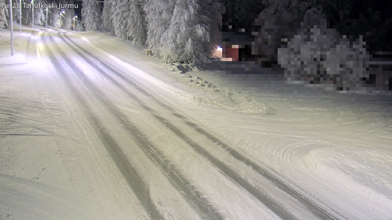 Kelikamerat Kuva Tie 20 Taivalkoski, Jurmu, Taivalkoski, Pohjois-Pohjanmaa
