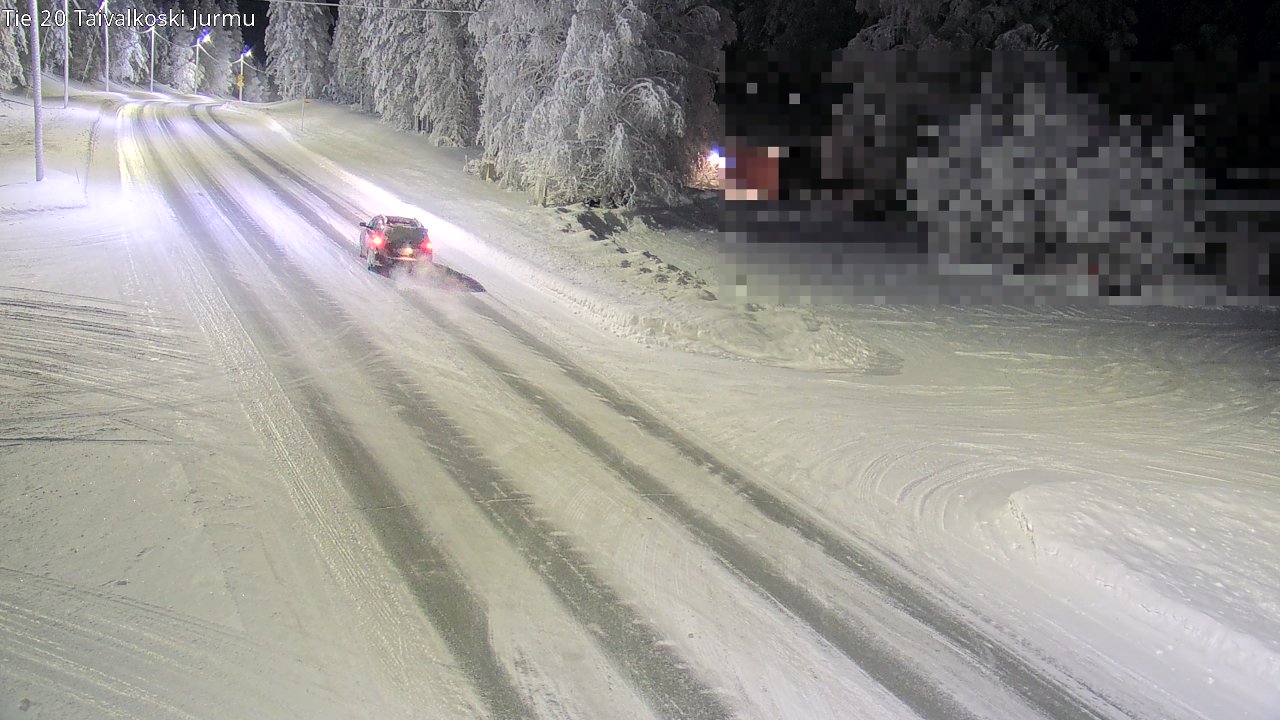Kelikamerat Kuva Tie 20 Taivalkoski, Jurmu, Taivalkoski, Pohjois-Pohjanmaa