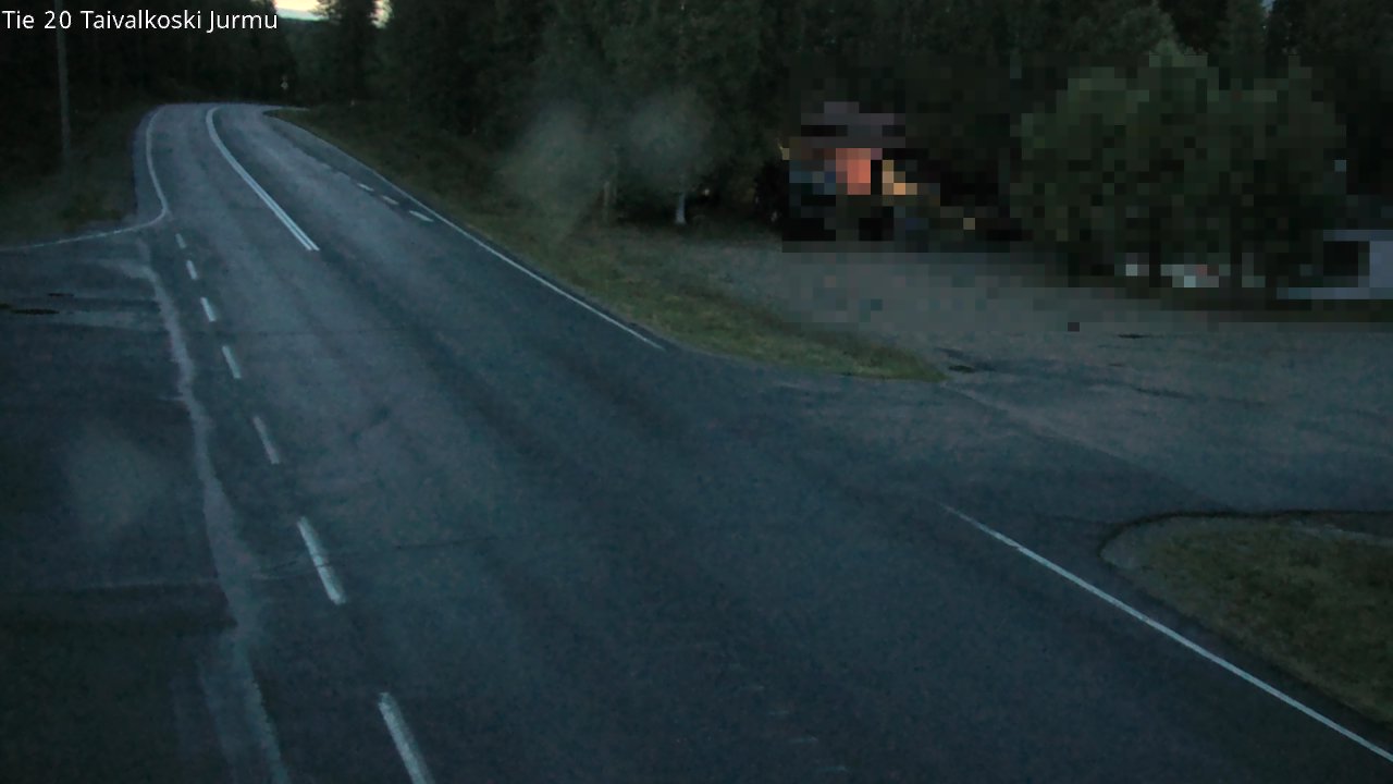 Kelikamerat Kuva Tie 20 Taivalkoski, Jurmu, Taivalkoski, Pohjois-Pohjanmaa