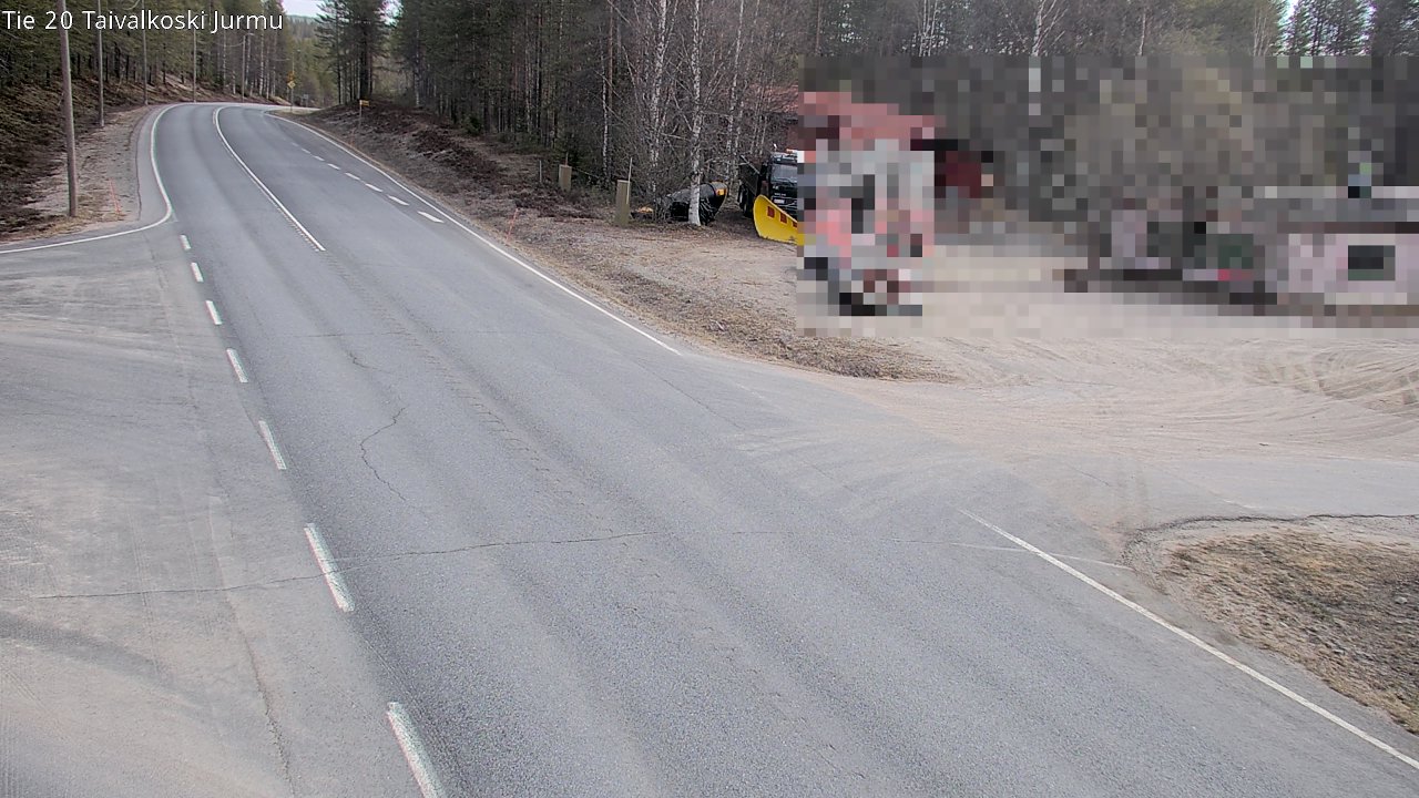 Kelikamerat Kuva Tie 20 Taivalkoski, Jurmu, Taivalkoski, Pohjois-Pohjanmaa