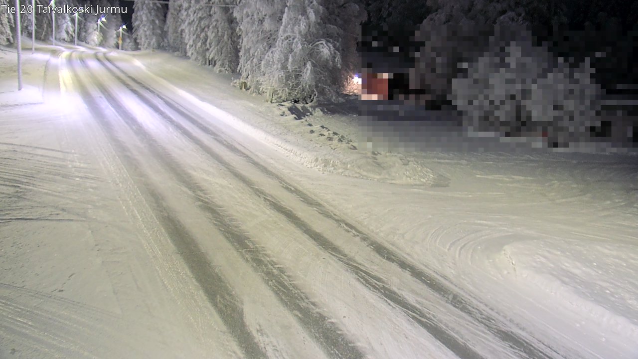Kelikamerat Kuva Tie 20 Taivalkoski, Jurmu, Taivalkoski, Pohjois-Pohjanmaa