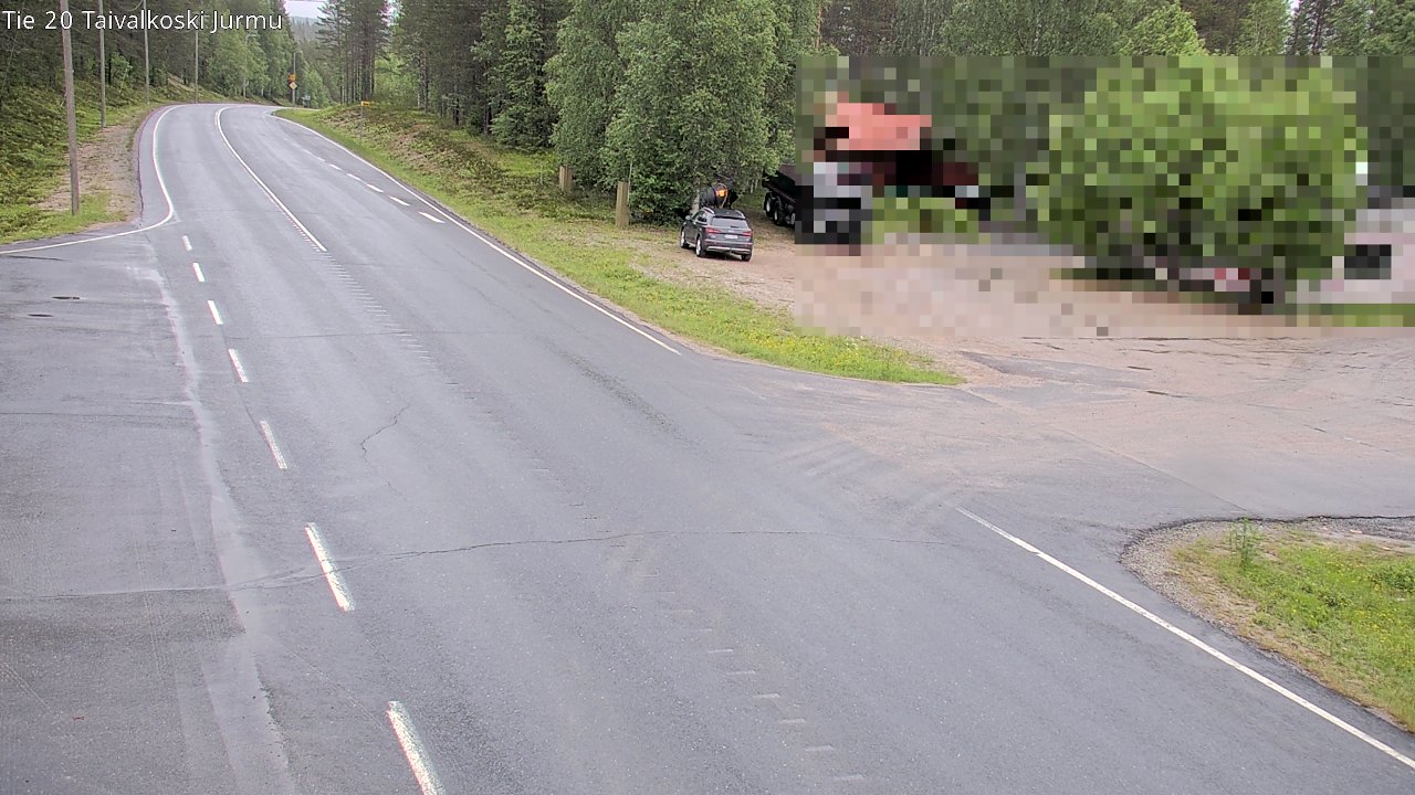 Kelikamerat Kuva Tie 20 Taivalkoski, Jurmu, Taivalkoski, Pohjois-Pohjanmaa