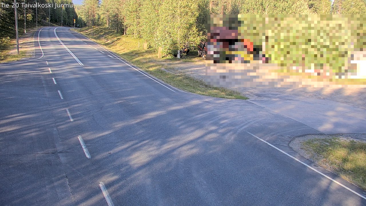 Kelikamerat Kuva Tie 20 Taivalkoski, Jurmu, Taivalkoski, Pohjois-Pohjanmaa