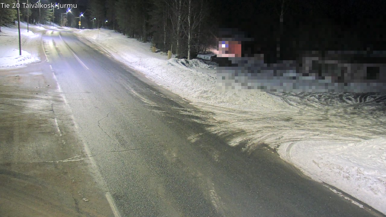 Kelikamerat Kuva Tie 20 Taivalkoski, Jurmu, Taivalkoski, Pohjois-Pohjanmaa