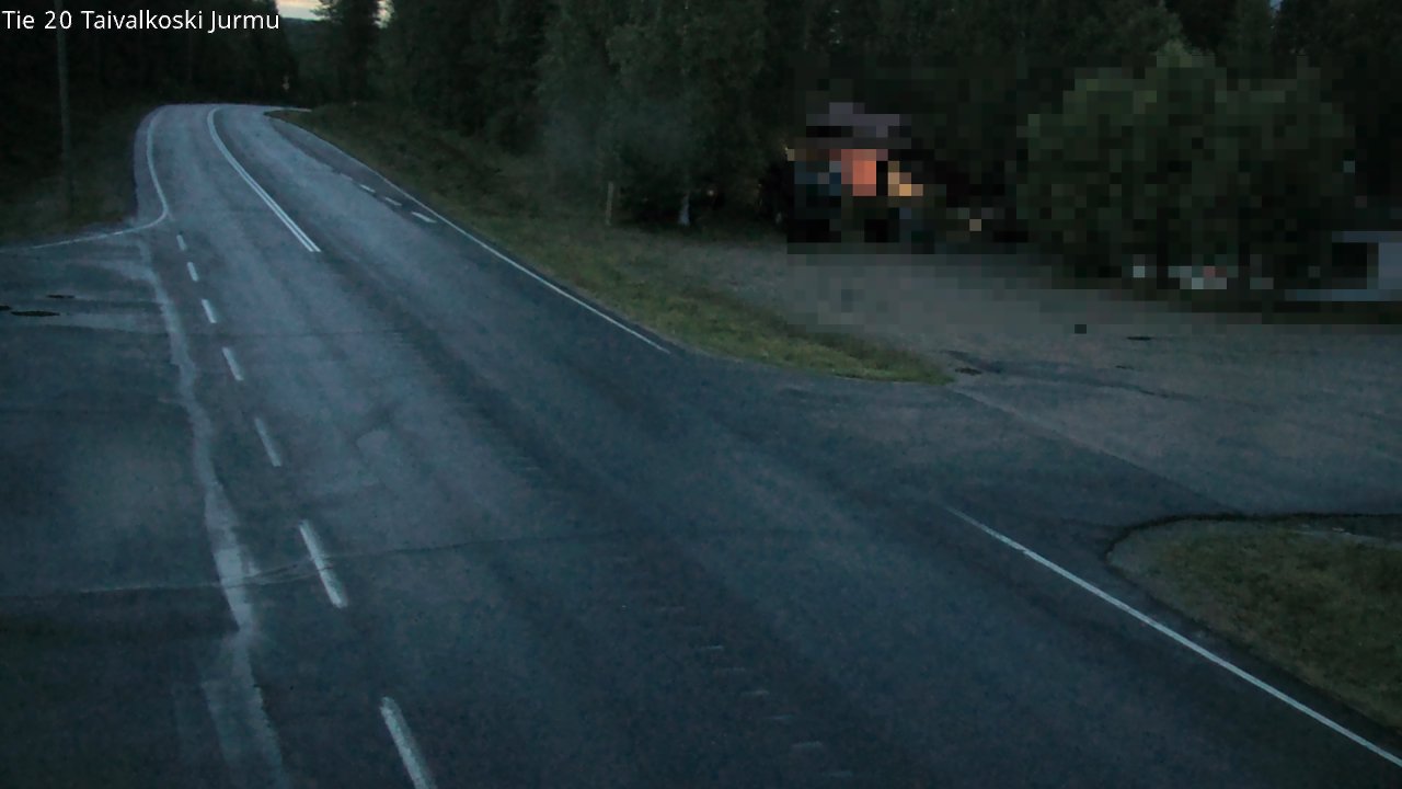 Kelikamerat Kuva Tie 20 Taivalkoski, Jurmu, Taivalkoski, Pohjois-Pohjanmaa