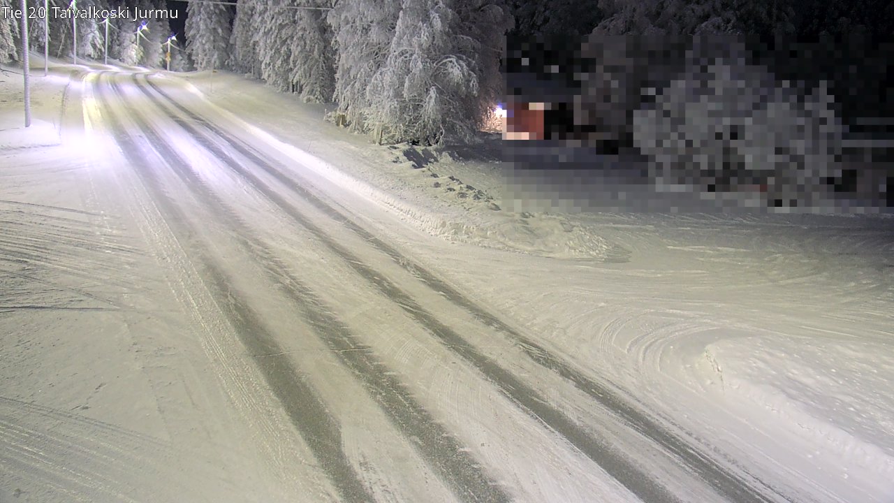 Kelikamerat Kuva Tie 20 Taivalkoski, Jurmu, Taivalkoski, Pohjois-Pohjanmaa