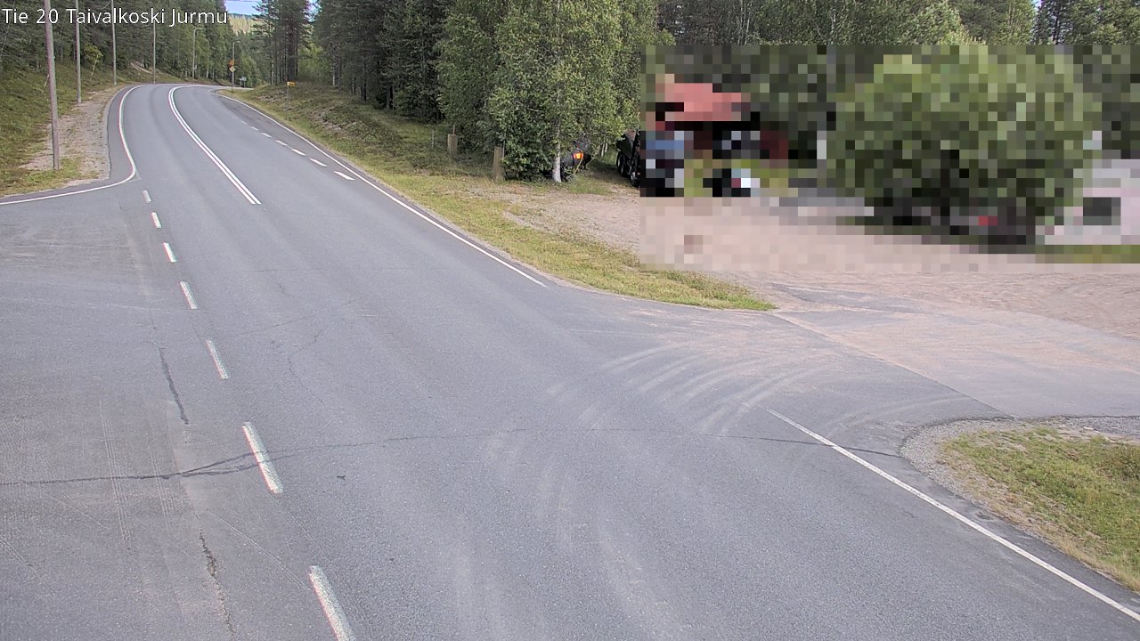 Kelikamerat Kuva Tie 20 Taivalkoski, Jurmu, Taivalkoski, Pohjois-Pohjanmaa