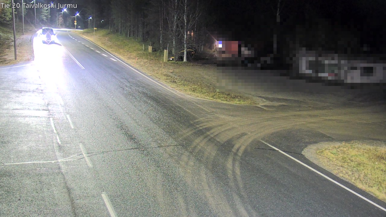 Kelikamerat Kuva Tie 20 Taivalkoski, Jurmu, Taivalkoski, Pohjois-Pohjanmaa