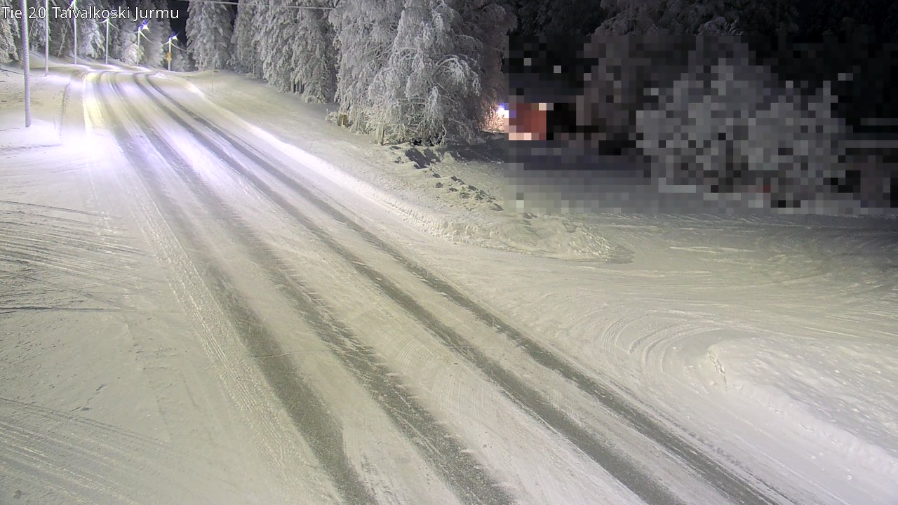 Kelikamerat Kuva Tie 20 Taivalkoski, Jurmu, Taivalkoski, Pohjois-Pohjanmaa