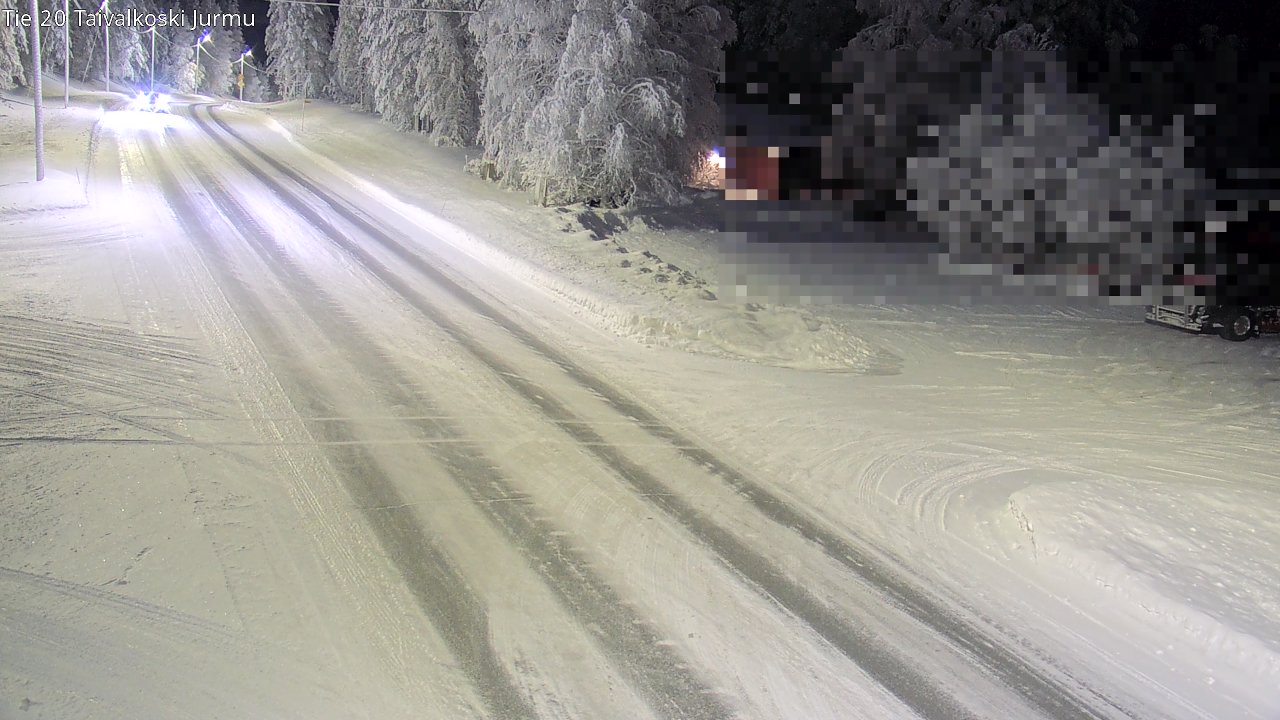 Kelikamerat Kuva Tie 20 Taivalkoski, Jurmu, Taivalkoski, Pohjois-Pohjanmaa