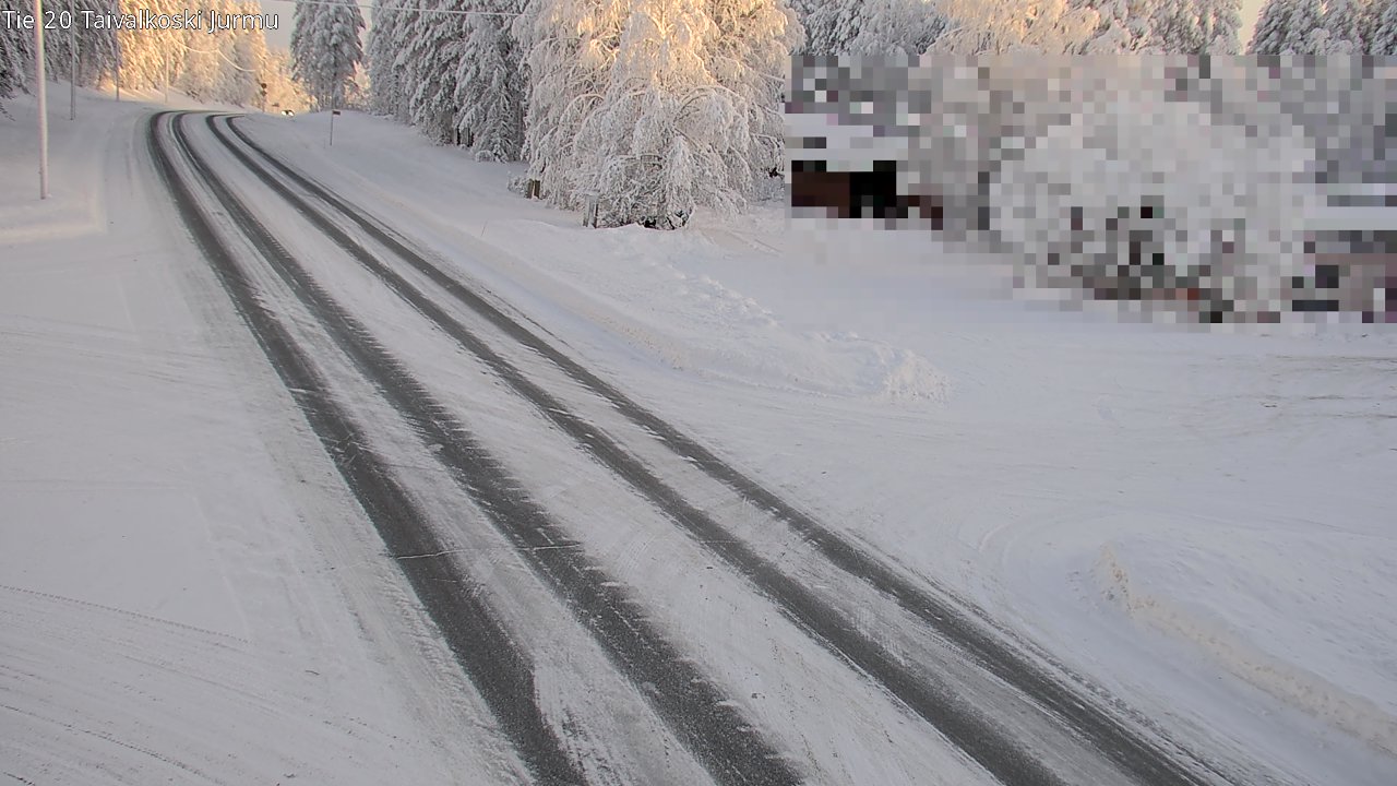 Kelikamerat Kuva Tie 20 Taivalkoski, Jurmu, Taivalkoski, Pohjois-Pohjanmaa