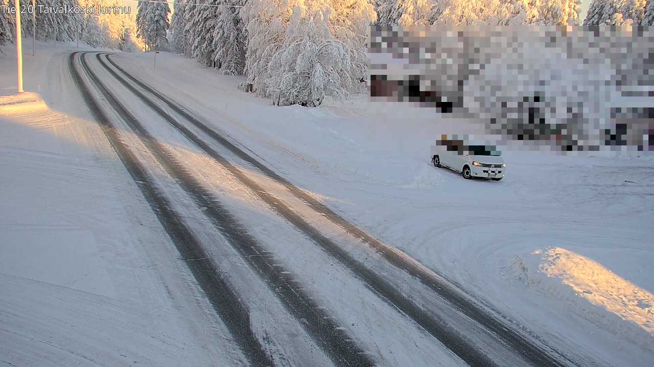 Kelikamerat Kuva Tie 20 Taivalkoski, Jurmu, Taivalkoski, Pohjois-Pohjanmaa