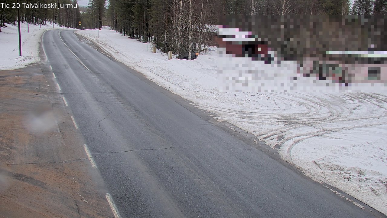 Kelikamerat Kuva Tie 20 Taivalkoski, Jurmu, Taivalkoski, Pohjois-Pohjanmaa