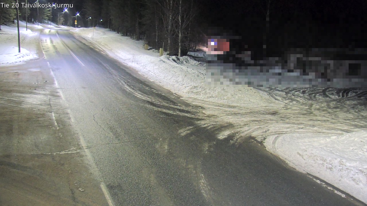 Kelikamerat Kuva Tie 20 Taivalkoski, Jurmu, Taivalkoski, Pohjois-Pohjanmaa