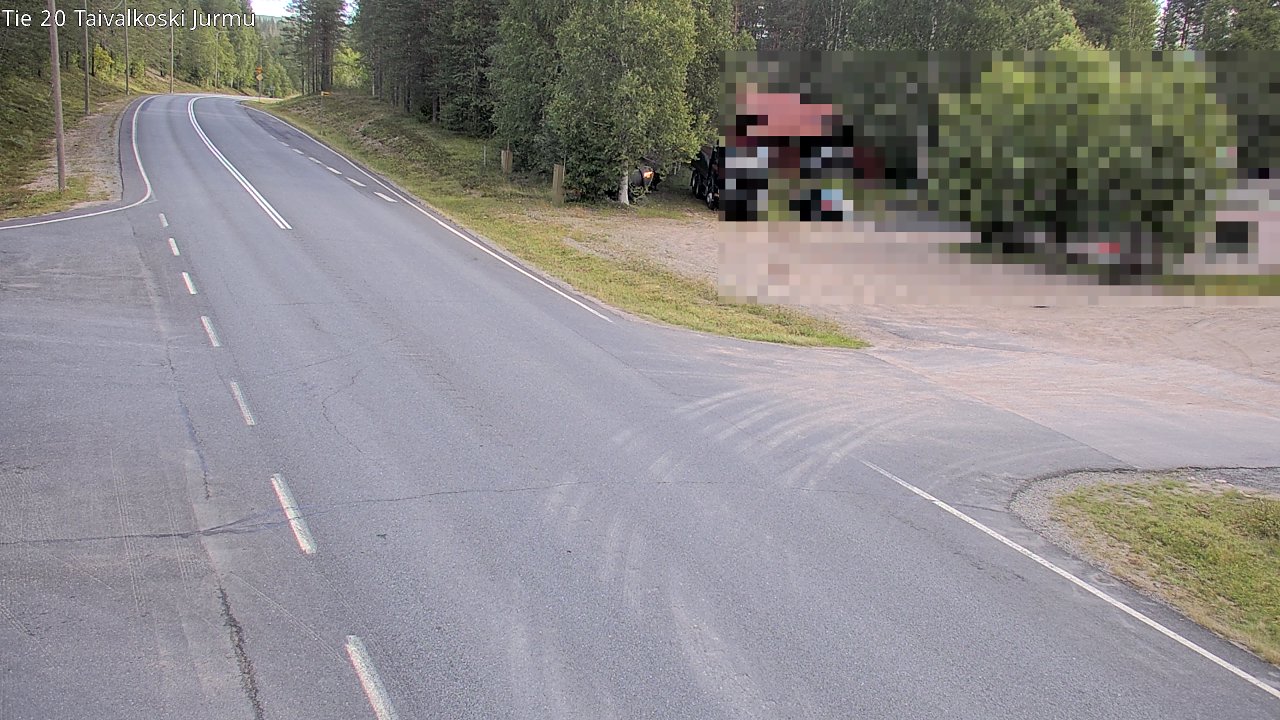 Kelikamerat Kuva Tie 20 Taivalkoski, Jurmu, Taivalkoski, Pohjois-Pohjanmaa