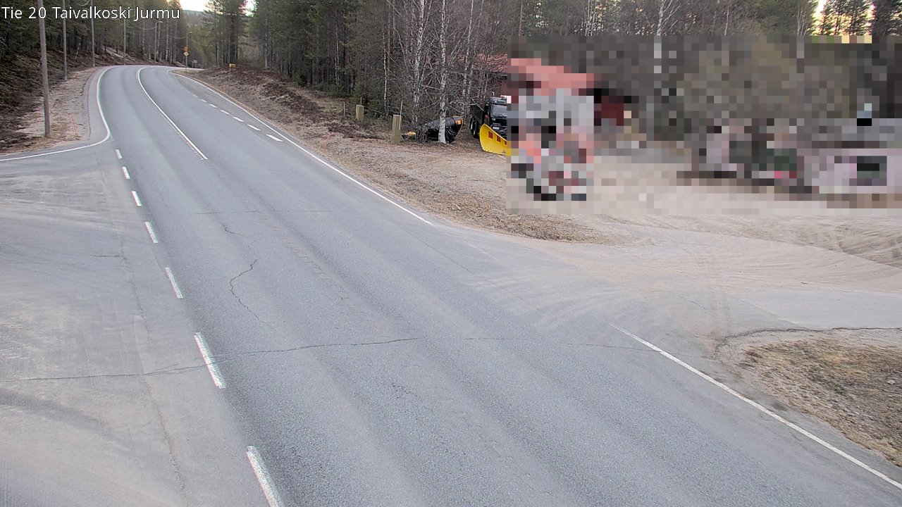 Kelikamerat Kuva Tie 20 Taivalkoski, Jurmu, Taivalkoski, Pohjois-Pohjanmaa