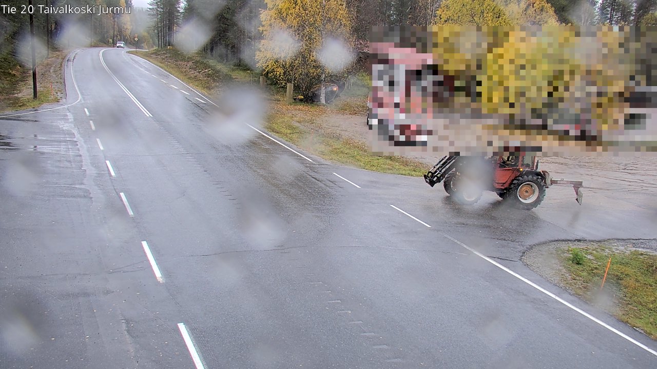 Kelikamerat Kuva Tie 20 Taivalkoski, Jurmu, Taivalkoski, Pohjois-Pohjanmaa