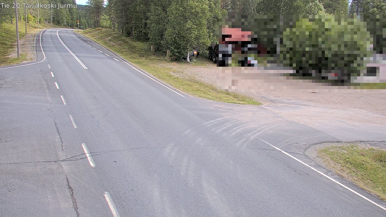 Kelikamerat Kuva Tie 20 Taivalkoski, Jurmu, Taivalkoski, Pohjois-Pohjanmaa