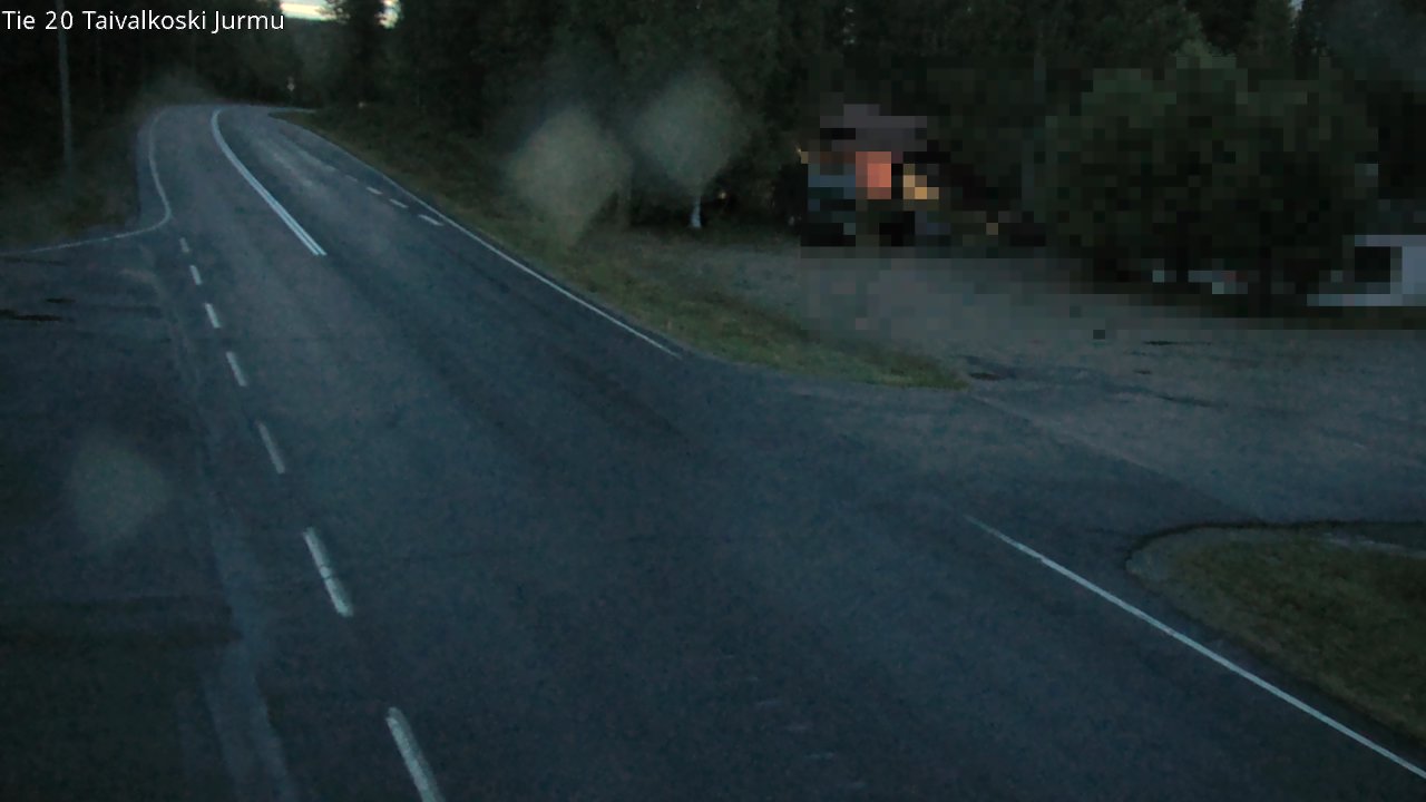 Kelikamerat Kuva Tie 20 Taivalkoski, Jurmu, Taivalkoski, Pohjois-Pohjanmaa