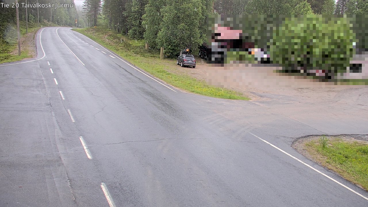Kelikamerat Kuva Tie 20 Taivalkoski, Jurmu, Taivalkoski, Pohjois-Pohjanmaa