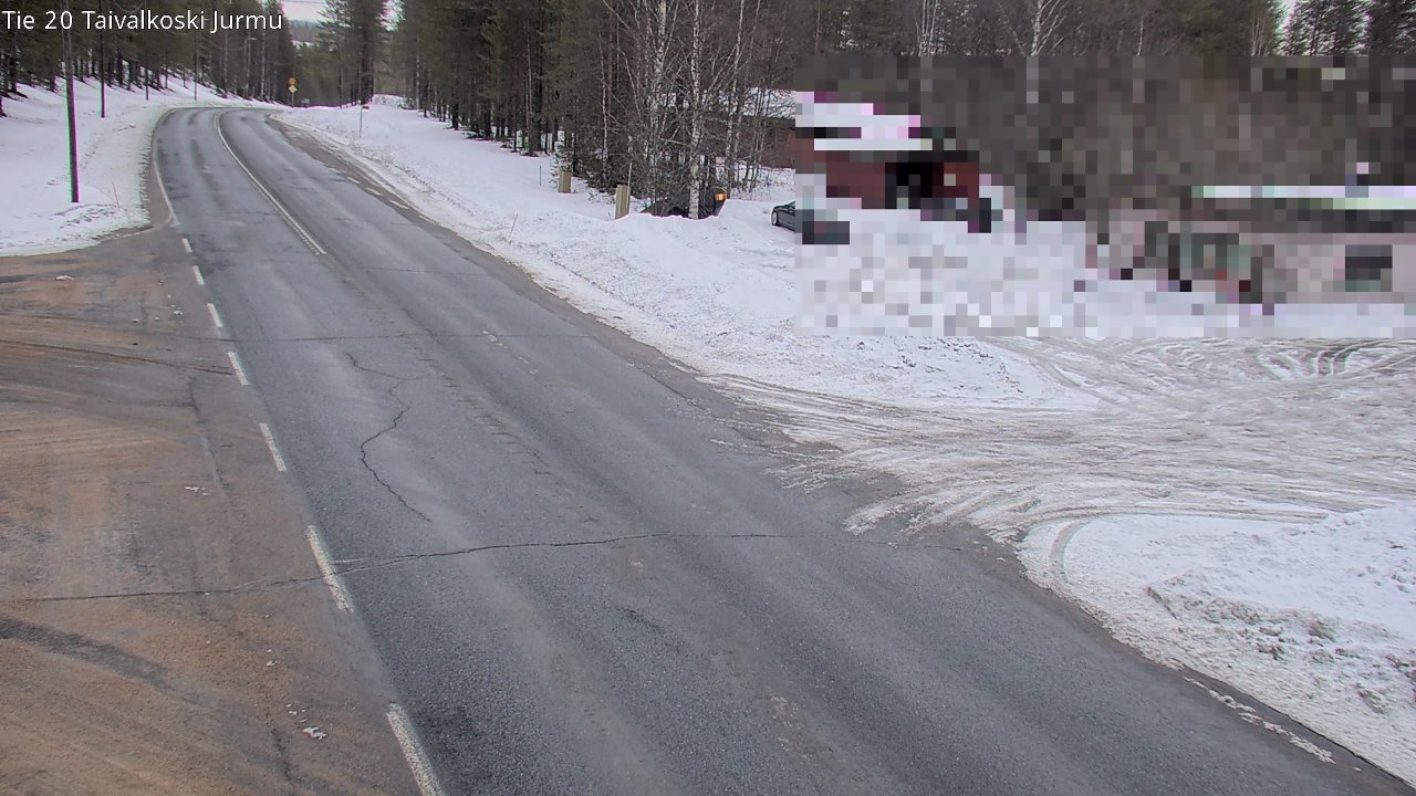 Kelikamerat Kuva Tie 20 Taivalkoski, Jurmu, Taivalkoski, Pohjois-Pohjanmaa