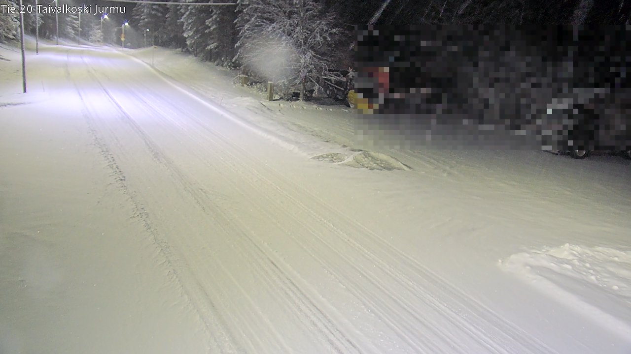 Kelikamerat Kuva Tie 20 Taivalkoski, Jurmu, Taivalkoski, Pohjois-Pohjanmaa