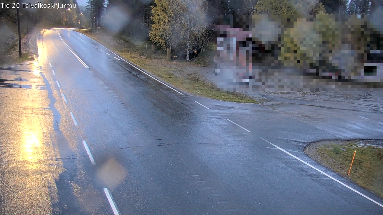 Kelikamerat Kuva Tie 20 Taivalkoski, Jurmu, Taivalkoski, Pohjois-Pohjanmaa