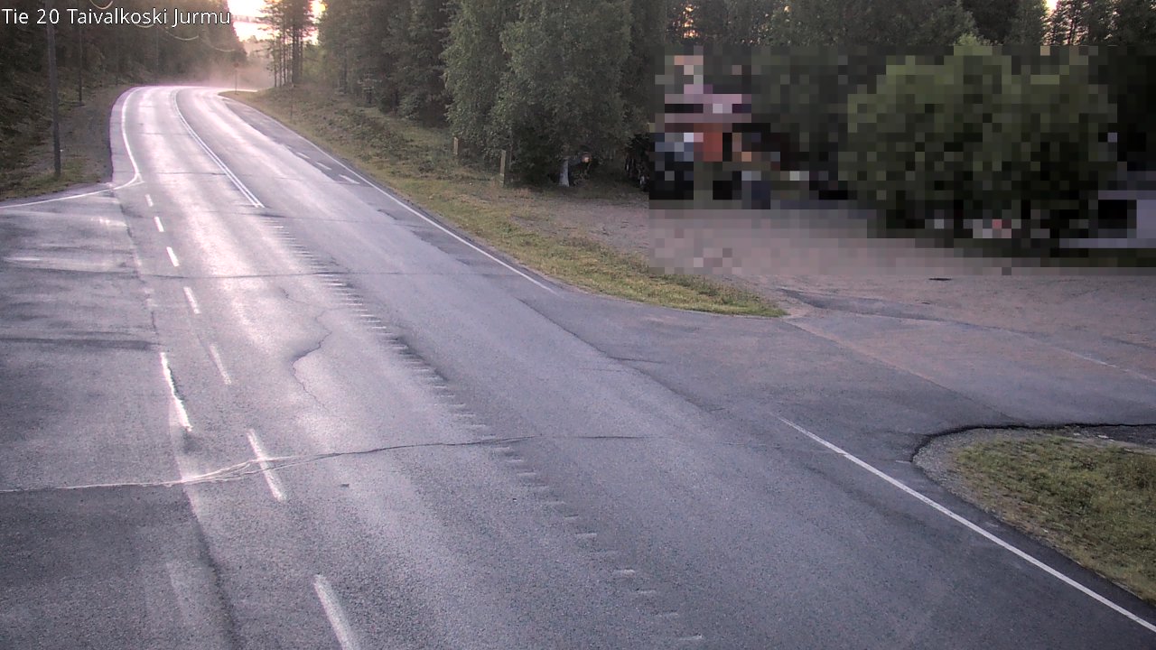 Kelikamerat Kuva Tie 20 Taivalkoski, Jurmu, Taivalkoski, Pohjois-Pohjanmaa