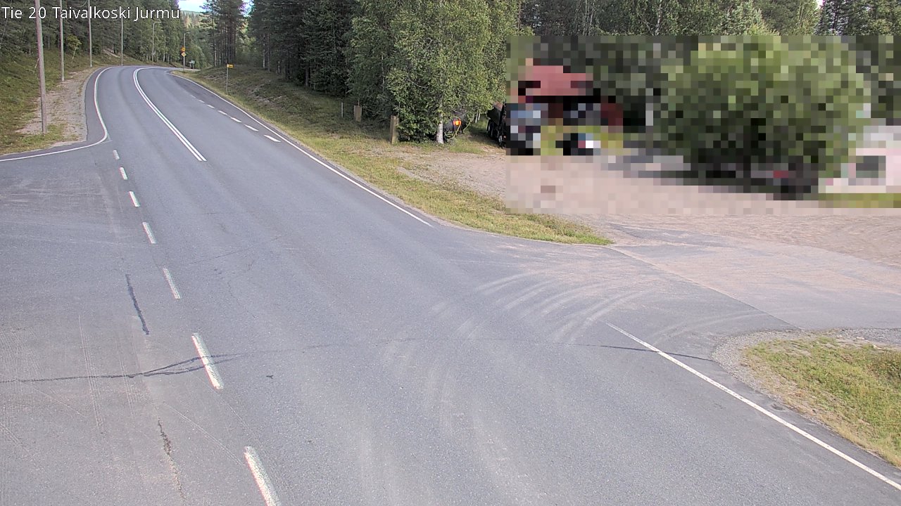 Kelikamerat Kuva Tie 20 Taivalkoski, Jurmu, Taivalkoski, Pohjois-Pohjanmaa