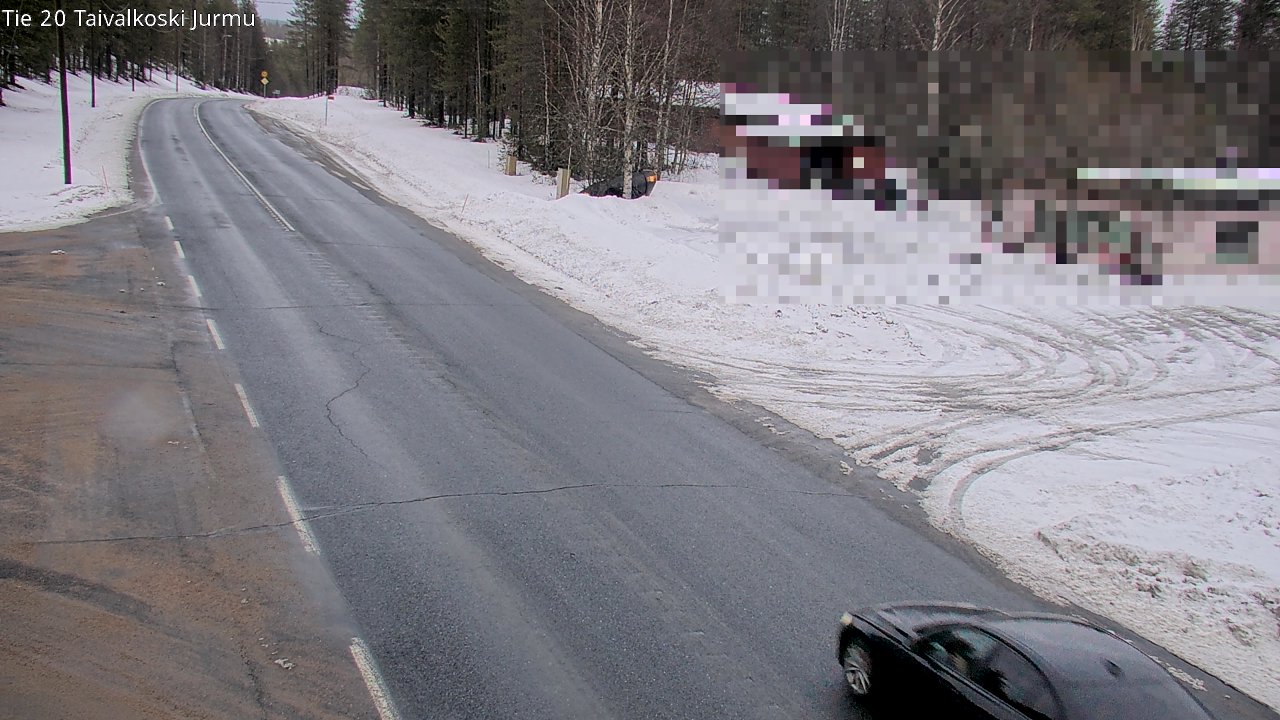 Kelikamerat Kuva Tie 20 Taivalkoski, Jurmu, Taivalkoski, Pohjois-Pohjanmaa