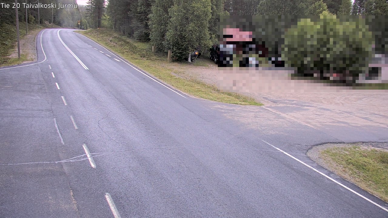Kelikamerat Kuva Tie 20 Taivalkoski, Jurmu, Taivalkoski, Pohjois-Pohjanmaa