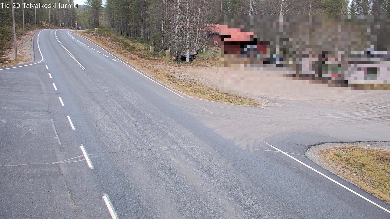 Kelikamerat Kuva Tie 20 Taivalkoski, Jurmu, Taivalkoski, Pohjois-Pohjanmaa