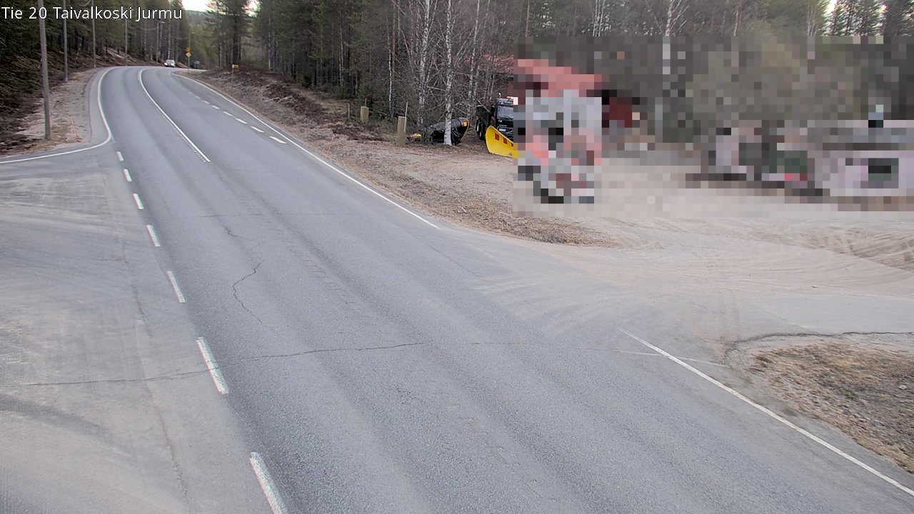 Kelikamerat Kuva Tie 20 Taivalkoski, Jurmu, Taivalkoski, Pohjois-Pohjanmaa