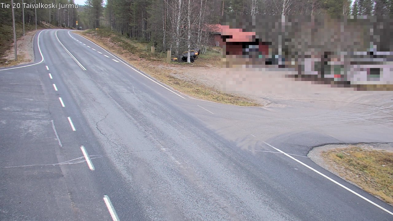 Kelikamerat Kuva Tie 20 Taivalkoski, Jurmu, Taivalkoski, Pohjois-Pohjanmaa