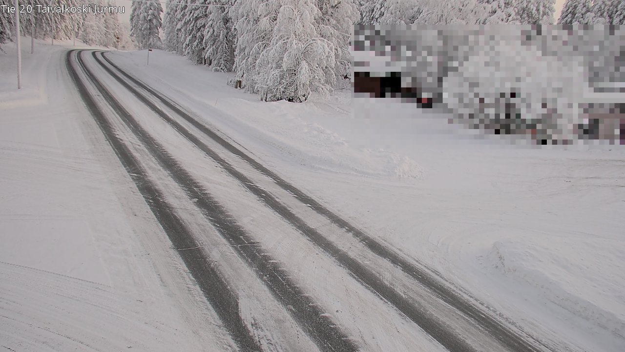 Kelikamerat Kuva Tie 20 Taivalkoski, Jurmu, Taivalkoski, Pohjois-Pohjanmaa